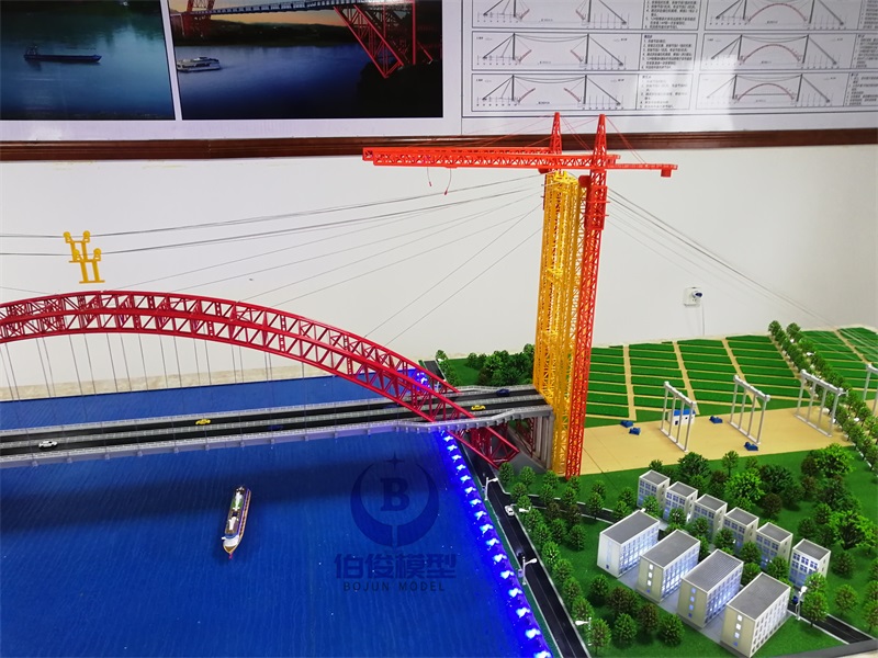 岷江特大橋拱橋模型 岷江特大橋拱橋模型